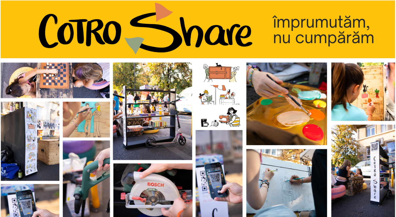 CotroShare - Împrumutăm, nu cumpărăm